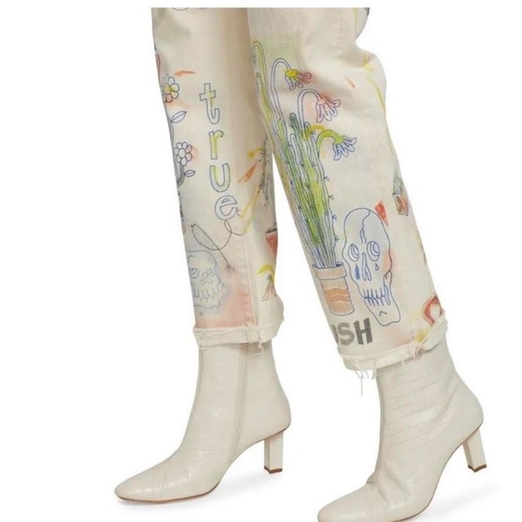 Cute one of a kind mother jeans! - Picture 3 of 3